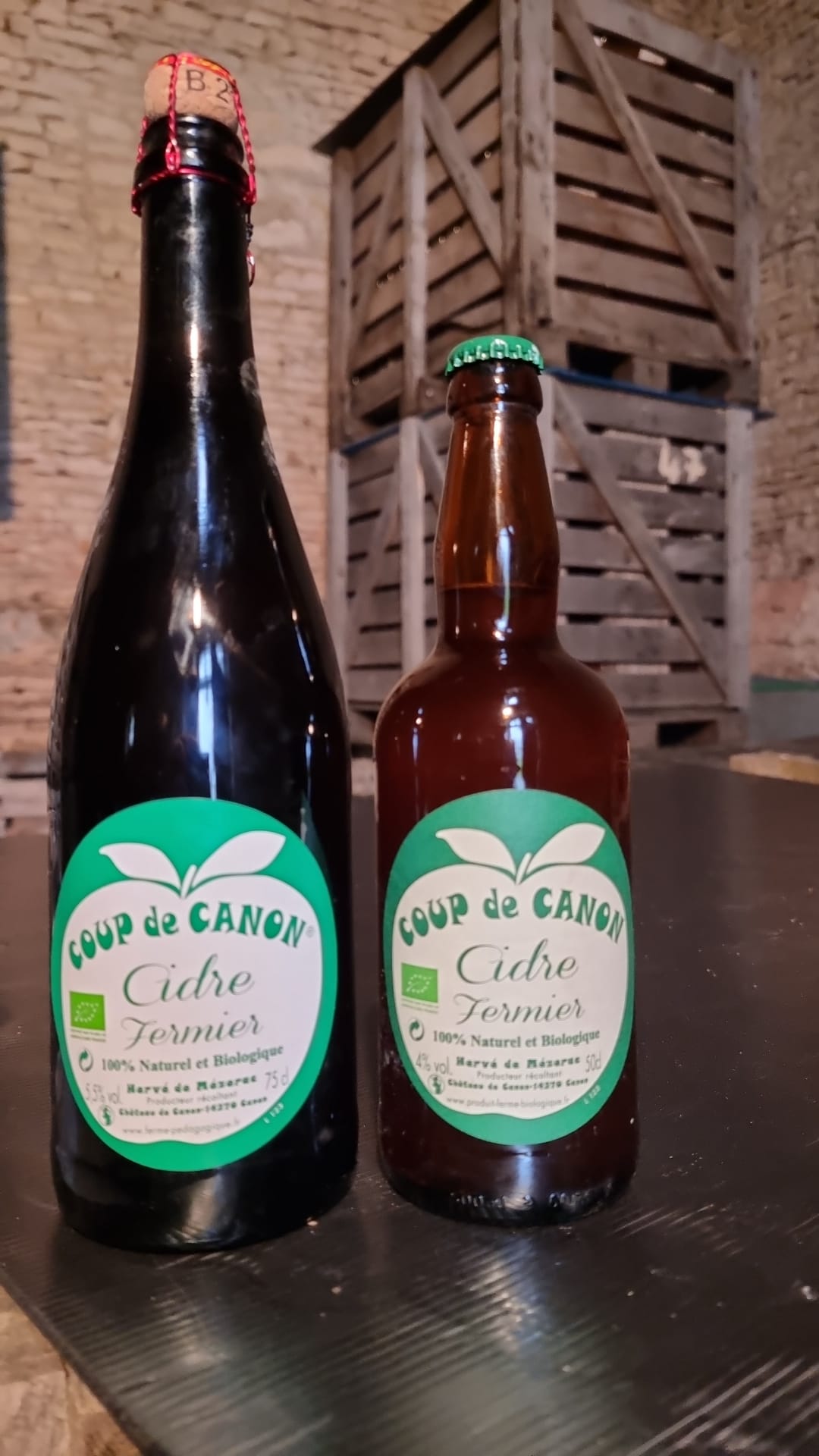 cidre bio en Normandie Ouezy